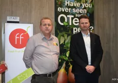 Filiep Callewaert en Michal Hermanowicz van Fresh Fruit Service