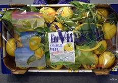 Nogmaals citroenen met blad gespot, nu bij citroenspecialist Vinaccia