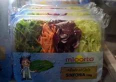Kleurrijke salade-ingrediënten, niet voor on-the-go, maar wel ready-to-mix