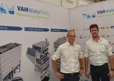 Eduard van Antwerpen en Arie Gunter van VAM Watertech.