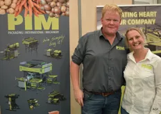 Theo Hanenburg en Alieke Offringa van Pim Machinery.