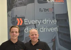 Max en Martin Numan van Farm Trans. Transport en logistiek in de AGF sector.