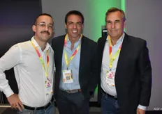 Stefano Posillico en Fernando Vargas Moreno van Gruppo Orsero met Christophe Laffon van het Spaanse Hermanos Fernandez