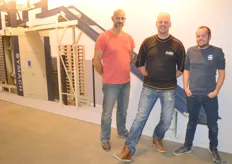 Ralph Dokter, Matthijs van de Merbel en Mark van Bruggen van Agro Machinery Holland.