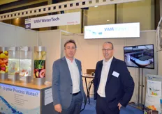 Hans Blaak  en  Eduard  van  Antwerpen van  VAM  WaterTech.