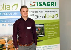 Josse Vermeulen van Isagri, gespecialiseerd in eenvoudig mobiel registreren met GeoFolia.