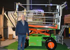 Dries Boutsen van Evoscoot: hij was een van de eerste met elektrische voertuigen waaronder ook plukwagens voor fruittelers.