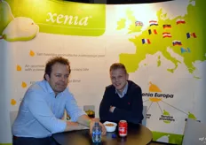 Bernd Feenstra en Raymond van Ojen van Xenia Europe.