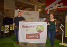 Robert-Jan Vanmeer en Leen Beliën van Groene Kring Limburg.