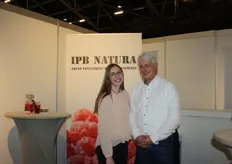 Pauline Knapen en Antoon Ector van IPB Natura