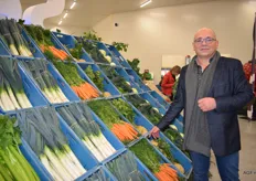 Roger de Wachter is samen met Nathalie Sebrechts verantwoordelijk voor de inkoop van het groentengamma
