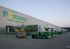 Het nieuwe pand van Postuma telt zeventien laaddocks voor de uitgaande goederen en tien voor inkomende goederen. De totale oppervlakte van het pand is zo'n 10.000 m2