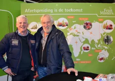 Roger Hoben van Fruitbedrijf Hoben en Gerrit Verkerk van Fruitmasters.