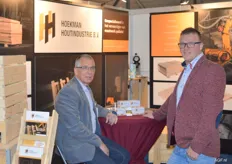 Rien Brinkman en Robert Helder van Hoekman Houtindustrie.
