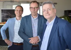 Serge Breugelmans van Schouw, Arend Steenks van Koornstra en Anton van den Bogaart van Nature's Pride.