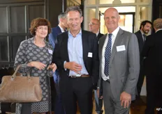Barbara Niemans van NZV, Kees Oskam en Ger van Burik.