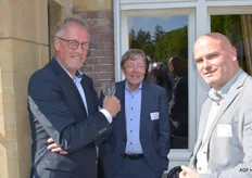 Dick de Winter en Martin de Graaf (beide KCB) en Peter van der Veeken (N&S)
