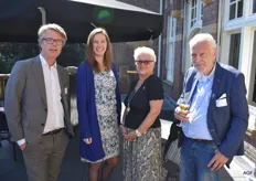 Michel Hogendoorn en Anne Burgers (Partners Network) in gesprek met Anja en Lies den Ouden (Liedo)