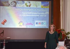 Weervrouw Helga van Leur gaf een inkijkje in de klimaatverandering