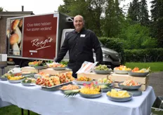 Robert Bovens is manager snijkeuken van Rungis. De vraag naar bewerkt product in de keuken groeit hard.