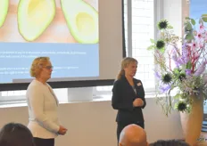 Lia Bijnsdorp en Lowina Broens van de Rijksdienst voor Ondernemend Nederland
