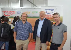 Johann Taullé, Christoph Paques en Régis Wecxsteen. Het bedrijf Wexcsteen is im- en exporteur van tafel-, poot aardappelen en  aardappelen voor de verwerking.