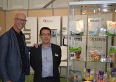Nicolas Chéné en Marcel Leyten van Schur Star Systems. Verpakkingsconcepten die de te verpakken producten meerwaarde geven.