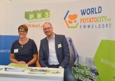 Lizette Bergman-Hellinga en Cor van Veldhuijsen van World Potato City en Potato Business School.