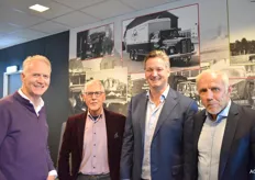Willem Nowee (Varekamp Coldstores Holland), Aad Kester (Ruitenburg adviseurs), Aris van Daalen en Ed van Dijk (ABN Amro)