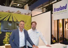 Harmen Boels en Andre Setz van Freeland. Freeland is vollegronds specialist die jaarrond producten levert.