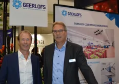 Geerlofs Koudetechniek. Pieter Jan Robbemont en Eric de Beij. Zij staan voor de eerste maal op de beurs en verkopen hun koelcellen over de hele wereld.