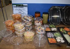 Verpakkingsmateriaal voor salades en rauwkosten van Driekpak Verpakkingen