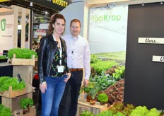 Esther Paans en Chris Noordam van TopKrop.
