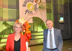 De nieuwe directie van GroentenFruit Huis: Janine Luten en Richard Schouten