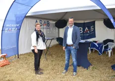 Bianca van Haelst en André Vink van ABAB