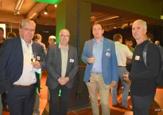 Luc Van Oirbeek VBT; Jacques van Outruyve van de Universiteit Gent; Pieter Verhelst van de Boerenbond en Patrick Dieleman Boer & Tuinder