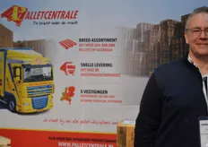 Sam Neyt van Palletcentrale Groep. Sam doet de in- en verkoop van pallets voor België en Noord Frankrijk. 