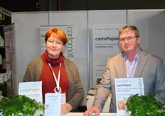 Andrea Schaefer en Hermann Kops van CartoPaper.