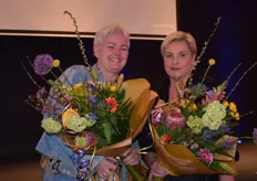 Jaqueline van Haaren en Annemie Van Eepoel worden in het zonnetje gezet voor hun inzet