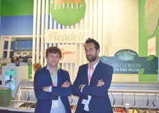 Michiel van Fleteren en Jean-Baptiste (JB) Imbert presenteerde het nieuwe concept van Picadeli. Met de groenten van DV Fresh plaatsen ze verse saladebars bij retailers