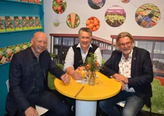 De drie musketiers: Mart Valstar, Kees Rijnhout en Rob Baan