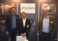Het team van Van Abeelen met Rene Smits, Stefan Mertens en Jeroen Hannink
