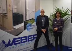 Hans Juursema en Sylvia van Uden van Weber Vacuum Cooling