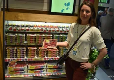 Marieke Appels van Driscoll's presenteerde een 100% recyclebare zachtfruitverpakking