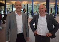 Een keer geen eigen stand, maar wel present: Piet van Vugt en Thomas Bahlman van Van Vugt Kruiden