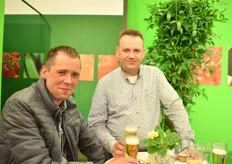André Weijmer en Gert Koekoek van Groenteproducties Flevoland