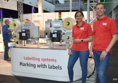 Weber labelling & coding solutions. Labelen, etiketteren en coderen op oa. AGF. Debbie Poulus en Tim de Vries.