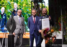 De winnaar van TOP 2020 is Wijnen Square Crops. Peter Wijnen zelf nam de honneurs waar.
