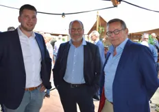 Frank Poelman van Landjuweel, Maries Elemans van de NAO en Kees Schouten van Aardappelhandel Altena