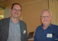 Jack Stroeken (EkoMenu) en Bernhard Nanninga (Agrado)